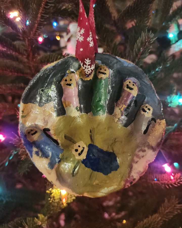 Salt Dough Nativity Ornament